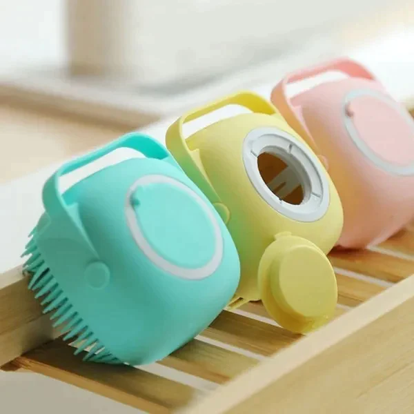 2-In-1 Dog Bath Brush