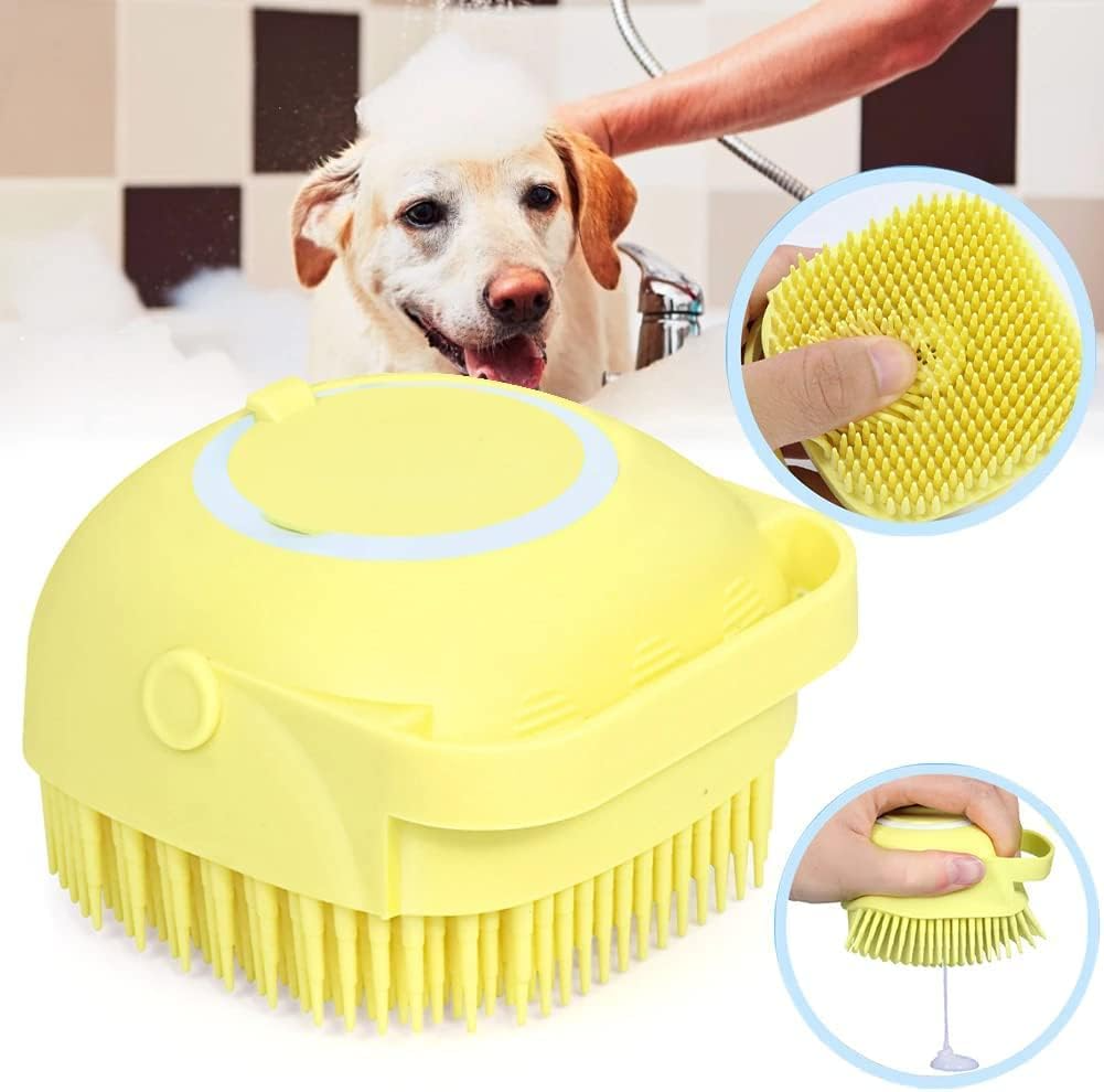 2-In-1 Dog Bath Brush