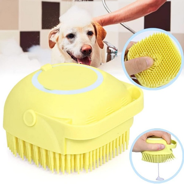2-In-1 Dog Bath Brush