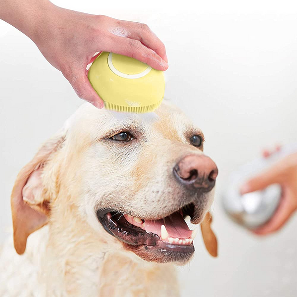 2-In-1 Dog Bath Brush