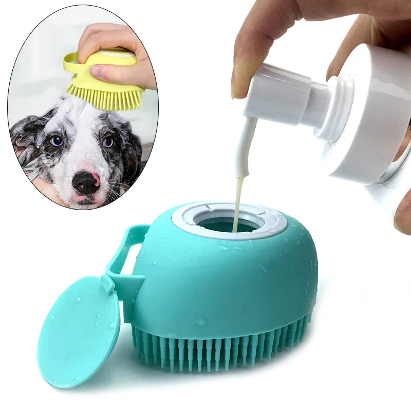 2-In-1 Dog Bath Brush