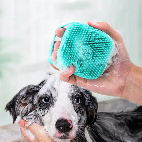 2-In-1 Dog Bath Brush